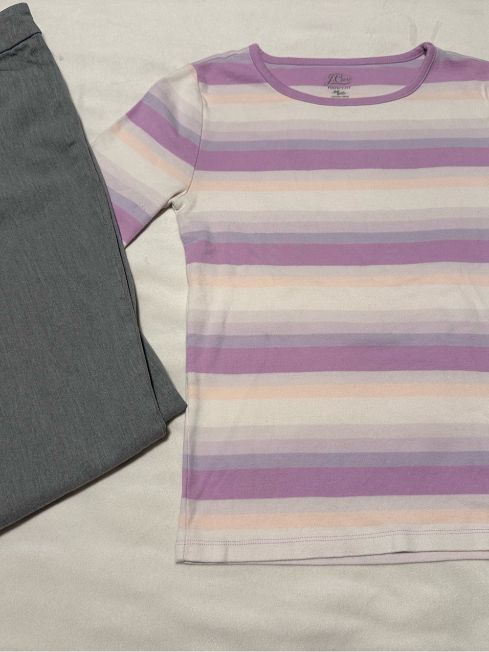 J.Crew striped cotton t-shirt